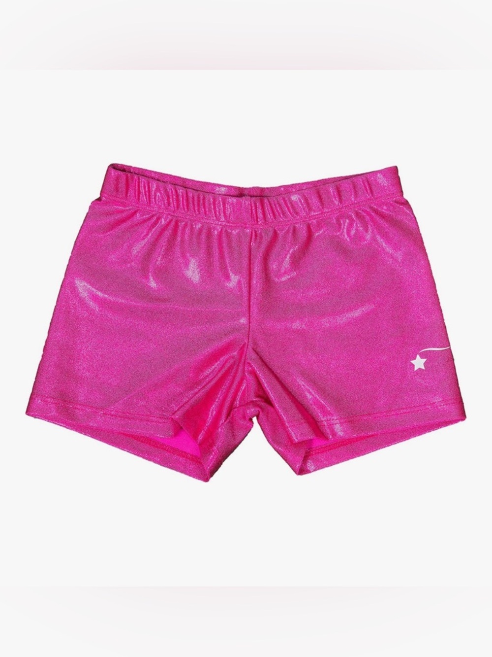 NWOT Destira Mystique Gymnastics Shorts in Berry Pink Sz 6
